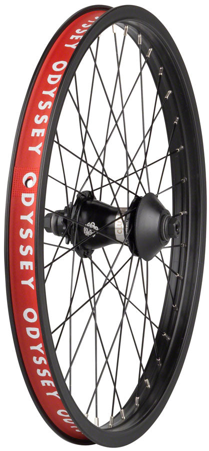 Odyssey Quadrant Rear Wheel 20in 14x110mm Rim Brake Clutch V2 LHD Clincher Blk