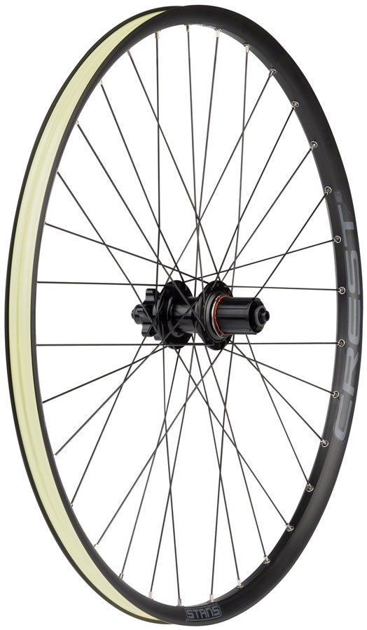 Stan's Crest S2 Rear Wheel - 26", QR x 135mm, 6-Bolt, HG11