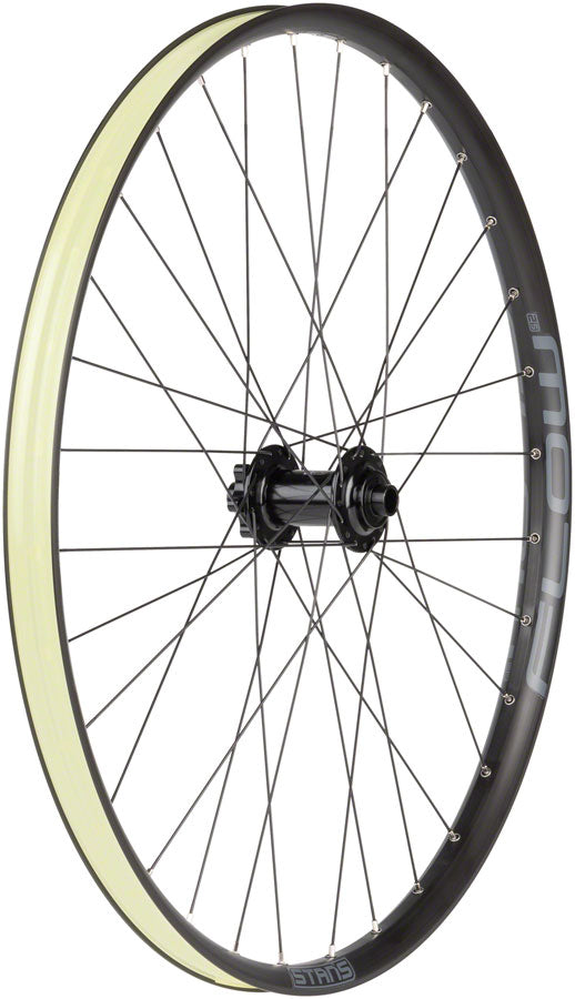 Stan's NoTubes Flow S2 Front Wheel 27.5in 12x110mm E-Sync Hub 6-Bolt Black|MTB