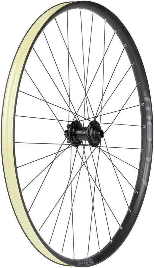 Stan's NoTubes Flow S2 Front Wheel 29in 15x100mm E-Sync Hub 6-Bolt Black MTB