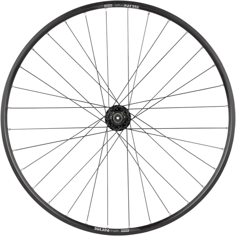 Load image into Gallery viewer, Quality-Wheels-Value-Double-Wall-Series-Disc-Rear-Wheel-Rear-Wheel-27.5in-650b-Tubeless-Ready-Clincher-RRWH1880-Bicycle-Rear-Wheel
