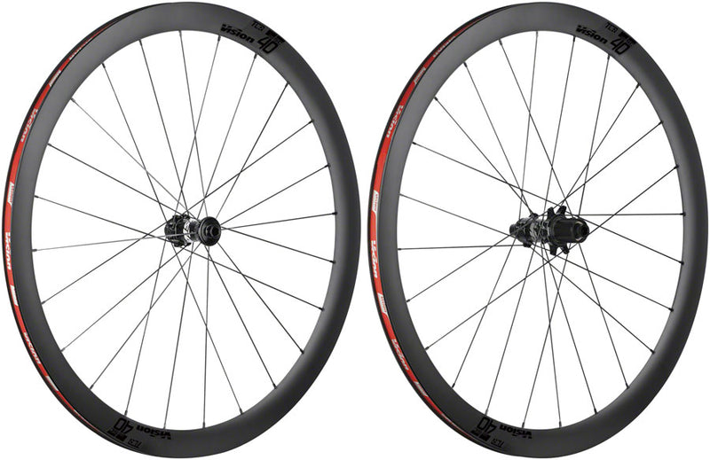 Load image into Gallery viewer, Vision-SC40-Wheelset-Wheel-Set-700c-Tubeless-Ready-Clincher-WHEL2323-Bicycle-Wheelset
