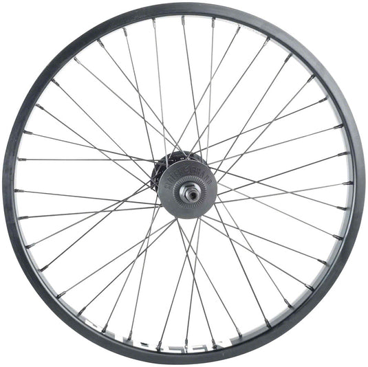 Stolen Rampage Pro Rear Wheel - 20", 14 x 110mm, Rim Brake, Freecoaster, Black, 9T LHD