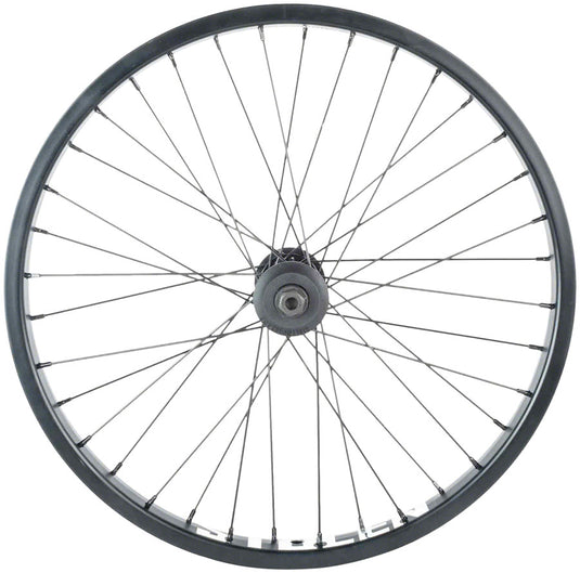 Stolen Rampage Pro Front Wheel - 20", 3/8" x 100mm, Rim Brake, Black