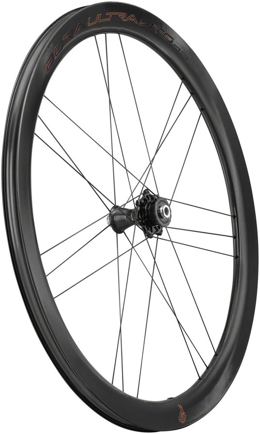 Campagnolo Bora Ultra WTO 45 C23 Front Wheel - 700c, 12 x 100mm, Center-Lock, 2-Way Fit, Carbon