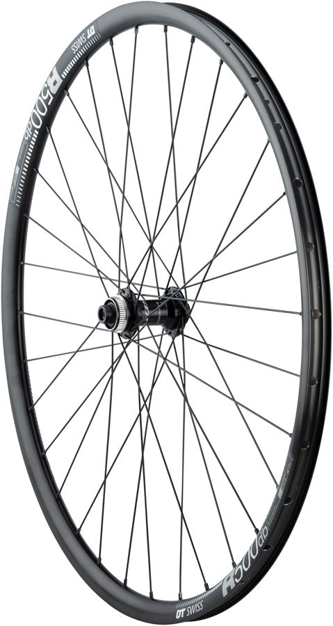 Load image into Gallery viewer, Quality-Wheels-105-DT-R500-Disc-Front-Wheel-Front-Wheel-700c-Tubeless-Ready-Clincher-WE2812-Bicycle-Front-Wheel
