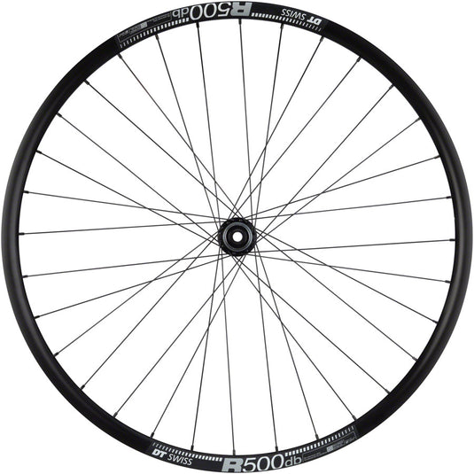 Quality Wheels RS505/DT R500 Rear Wheel 700c 12x142mm Center Lock HG 11 Black