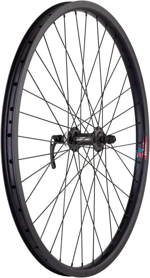 Quality Wheels Velocity Cliffhanger Front Wheel 26in QRx100mm Center Lock Blk