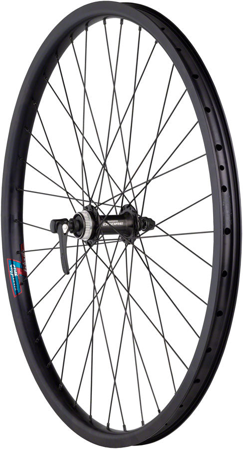 Load image into Gallery viewer, Quality-Wheels-Value-HD-Series-Disc-Front-Wheel-Front-Wheel-26-in-Tubeless-Ready-Clincher-WE2939-Bicycle-Front-Wheel
