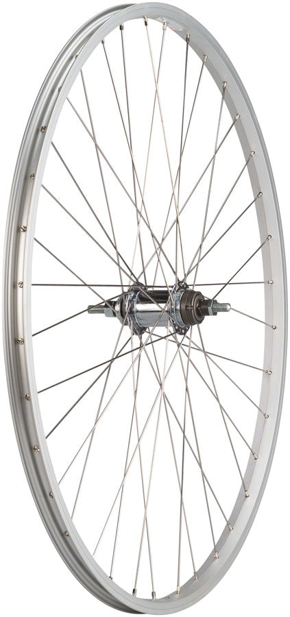 Load image into Gallery viewer, Quality-Wheels-Value-Single-Wall-Series-Coaster-Brake-Rear-Wheel-Rear-Wheel-700c-Clincher-WE2962-Bicycle-Rear-Wheel
