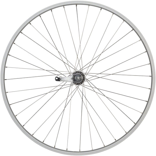 Quality Wheels Value Single Wall Series RR 700c 3/8inx124mm Coaster Brake Sil