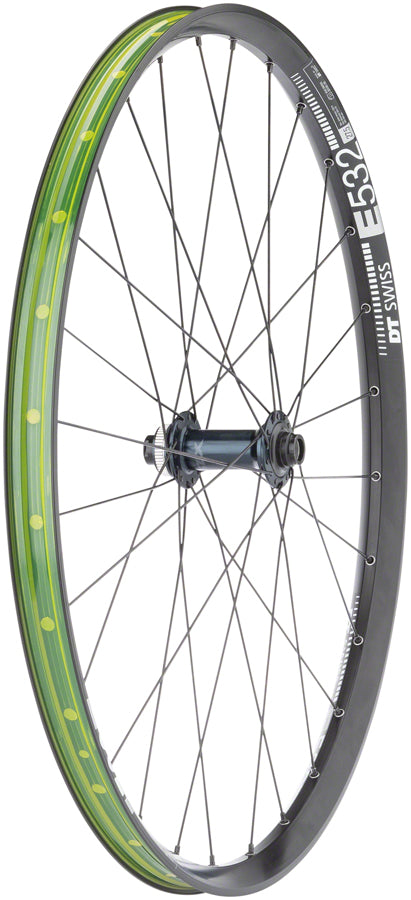 Load image into Gallery viewer, Quality Wheels Shimano SLX/DT E532 Front Wheel 27.5in 15x110mm Center Lock Blk
