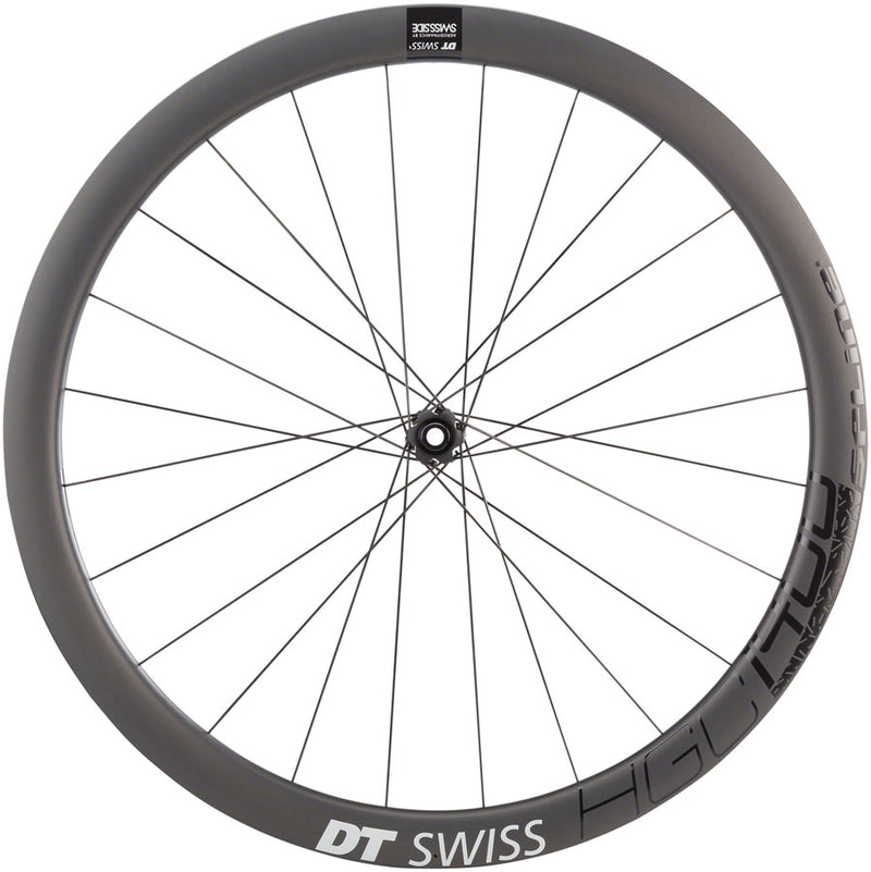 Load image into Gallery viewer, DT Swiss HGC 1400 Spline 42 Front Wheel Carbon 700c 12x100mm Center Lock Black
