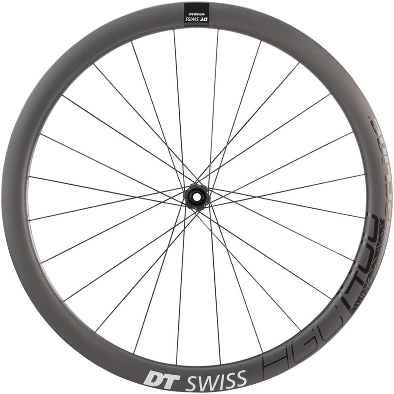 Load image into Gallery viewer, DT Swiss HGC 1400 Spline 42 Front Wheel Carbon 700c 12x100mm Center Lock Black
