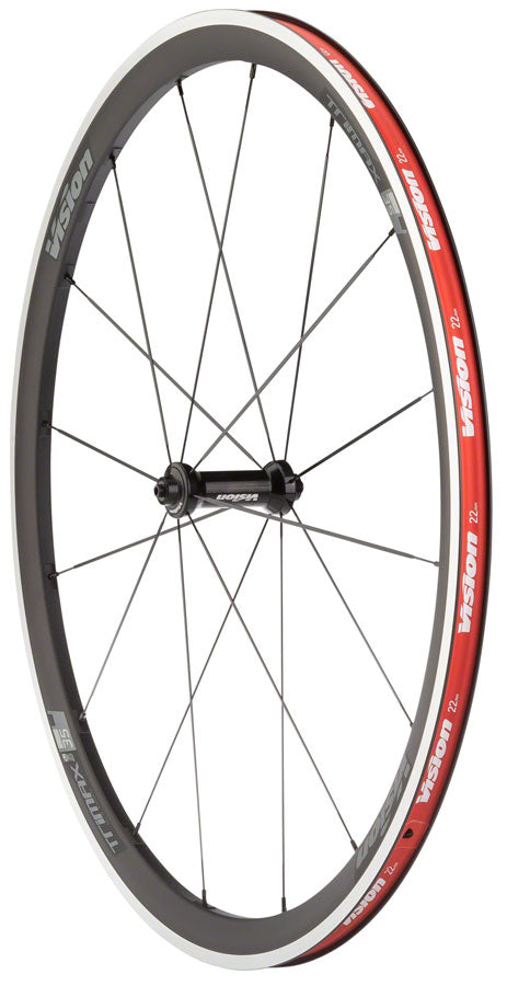 Load image into Gallery viewer, Vision Trimax 35 Alloy Wheelset 700c QRx100/130mm Rim Brake HG 11 Clincher Blk
