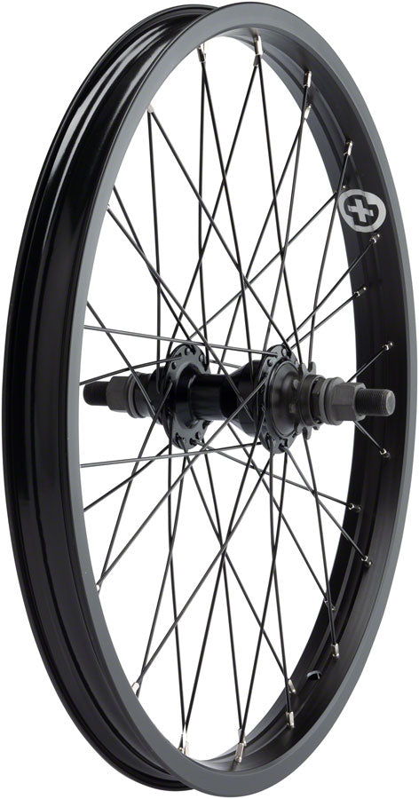 Load image into Gallery viewer, Salt Everest Alloy Rear Wheel 20in 14x110mm Rim Brake Cassette Black Clincher
