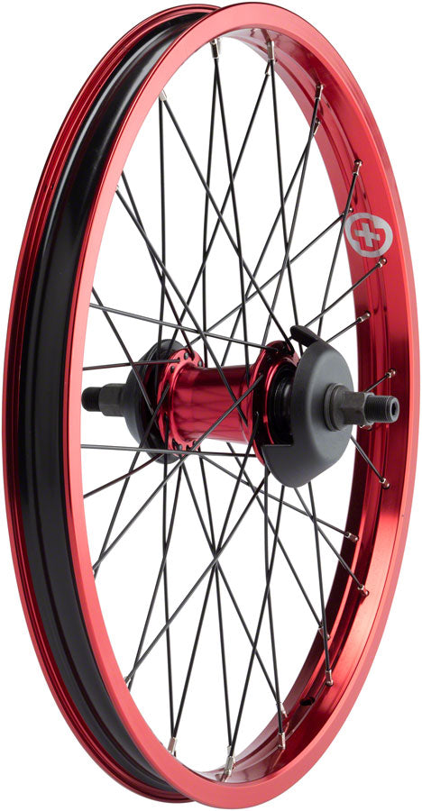 Load image into Gallery viewer, Salt Everest Alloy Rear Wheel 20in 14x110mm Rim Brake Freecoaster Clincher Red
