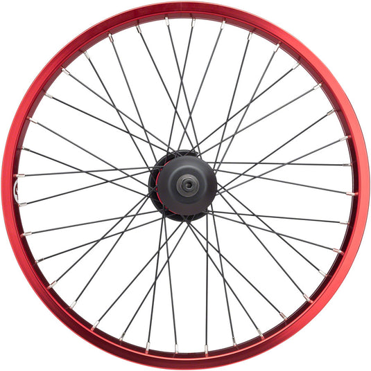 Salt Everest Alloy Rear Wheel 20in 14x110mm Rim Brake Freecoaster Clincher Red