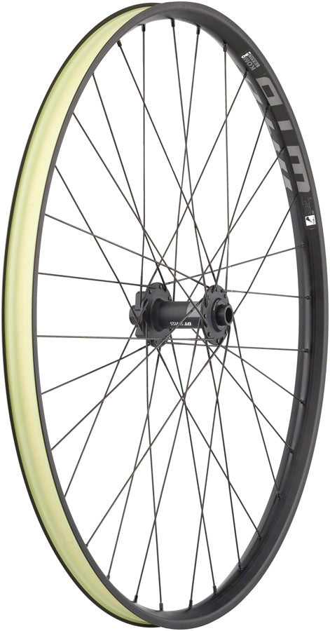 Load image into Gallery viewer, Quality Wheels 29in Front Wheel DT 370/WTB KOM i29 15x110mm 6-Bolt Black MTB
