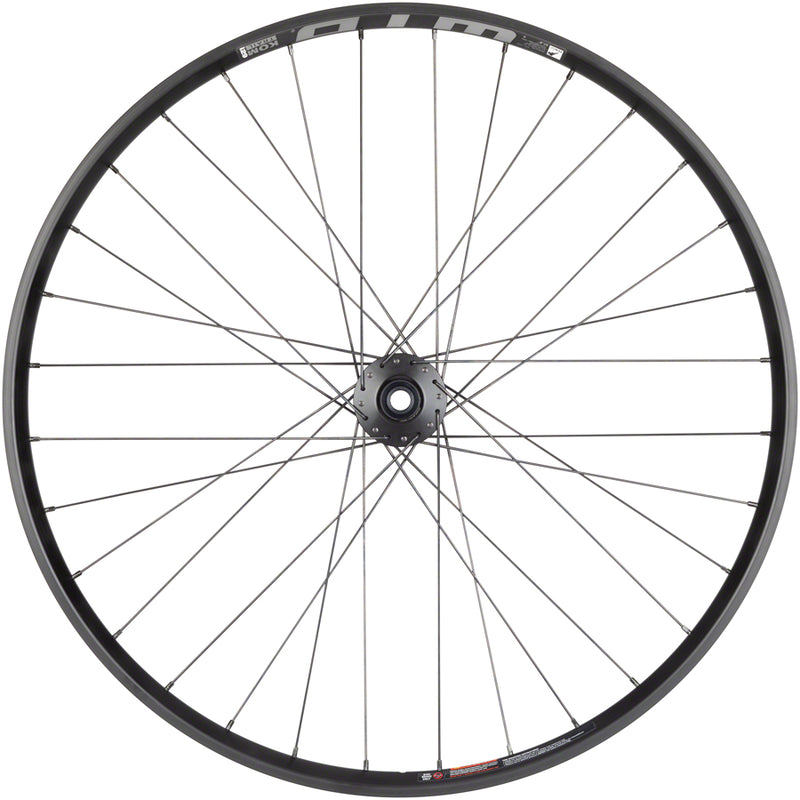 Load image into Gallery viewer, Quality Wheels 27.5in Front Wheel DT 370/WTB KOM i29 15x110mm 6-Bolt Black|MTB
