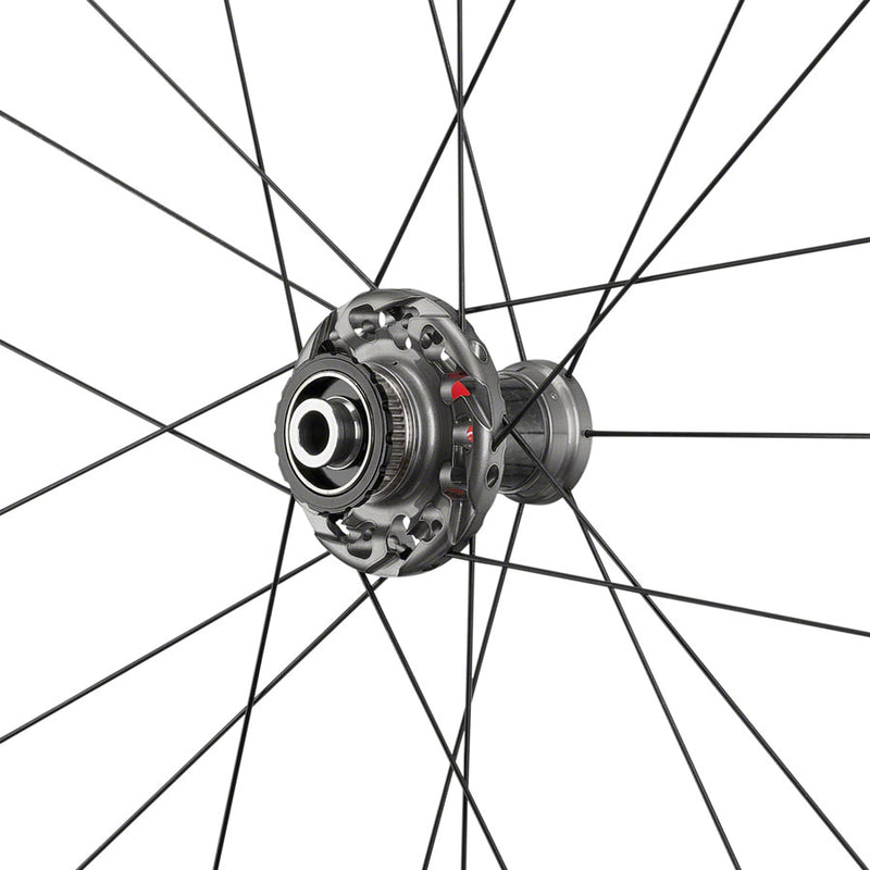 Load image into Gallery viewer, Fulcrum Speed 40 DB Wheelset 700c 12x100/142mm Center Lock HG 11 2-Way Fit Blk
