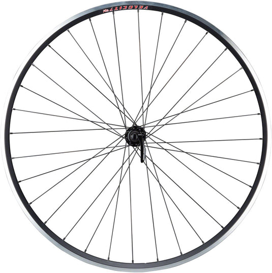 Quality Wheels 105/A23 Front Wheel 700c QRx100mm Rim Brake 32H Clincher Black