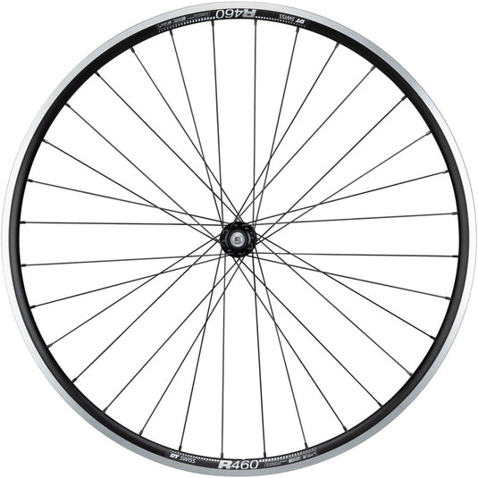 Quality Wheels 105/R460 Front Wheel 700c QRx100mm Rim Brake 32H Clincher Black