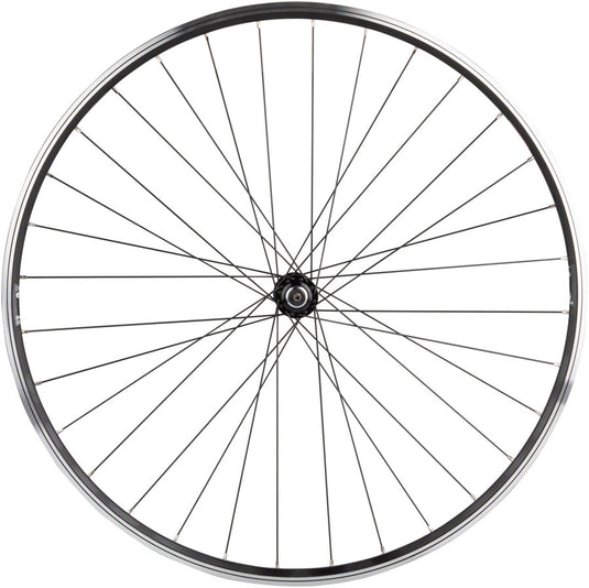 Quality Wheels 700c FT WTB Dual Duty i19 TCS| QRx100mm Rim Brake Clincher Black