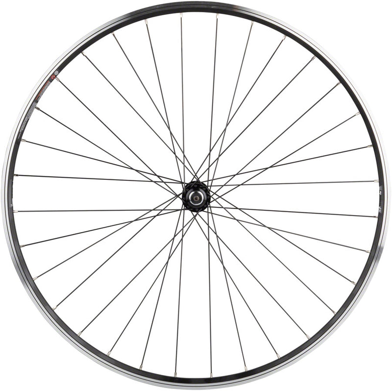 Load image into Gallery viewer, Quality Wheels 700c FT WTB Dual Duty i19 TCS| QRx100mm Rim Brake Clincher Black
