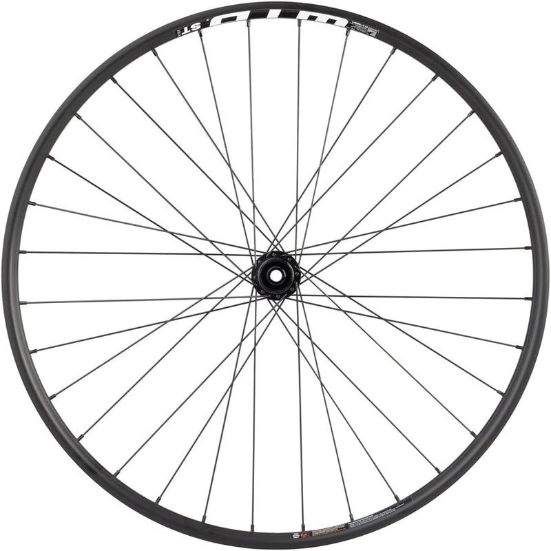 Load image into Gallery viewer, Quality Wheels WTB Aluminum Front Wheel 650b 12x100mm Center Lock Brake Black
