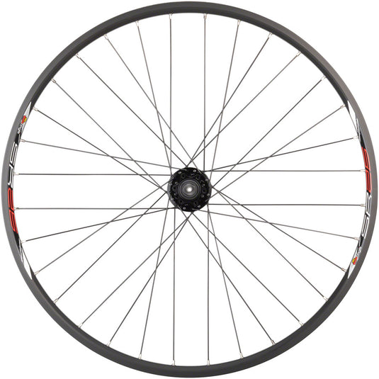 Quality Wheels Sun SR25 Front Wheel 26in QRx100mm 6-Bolt 32H Clincher Black