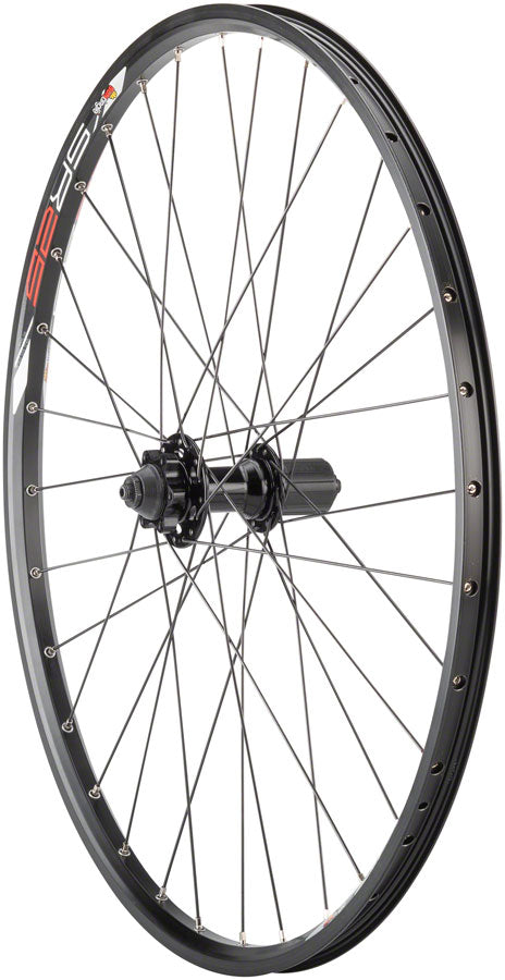 Load image into Gallery viewer, Quality-Wheels-Value-Double-Wall-Series-Disc-Rear-Wheel-Rear-Wheel-26-in-Clincher-WE8609-Bicycle-Rear-Wheel
