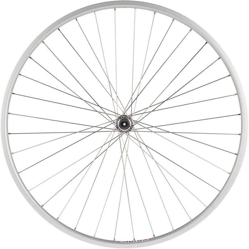 Load image into Gallery viewer, Quality Wheels Alex AP-18 Front Wheel 27in QRx100mm Rim Brake Silver Clincher
