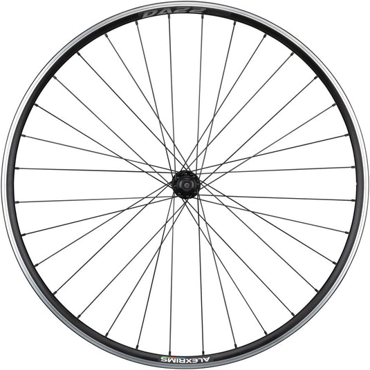 Quality Wheels Tiagra/DA22 Front Wheel 700c QRx100mm Rim Brake Black Clincher