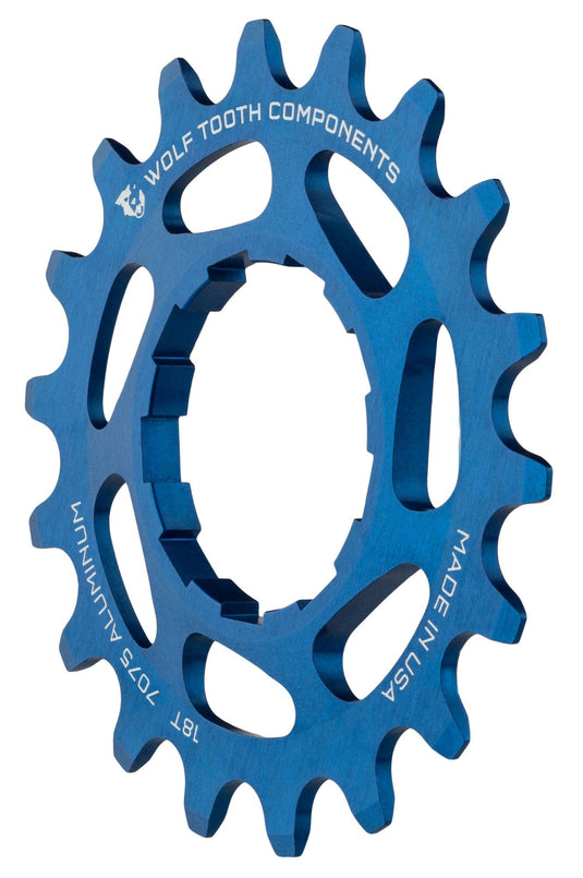 Wolf Tooth Single Speed Aluminum Cog: 20T, Compatible with 3/32