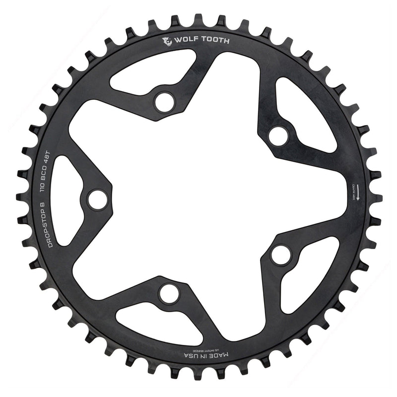 Load image into Gallery viewer, Wolf-Tooth-110-BCD-5-Bolt-Gravel-CX-Road-Chainring-for-12-Speed-Shimano-HG-Chain-Chainrings-WTCCNGR0040
