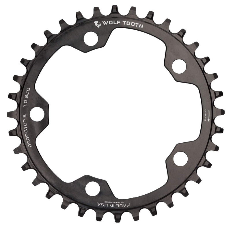 Load image into Gallery viewer, Wolf Tooth Chainring 46t 110 BCD 5-Bolt 10/11/12-Speed Alloy Cyclocross &amp; Road
