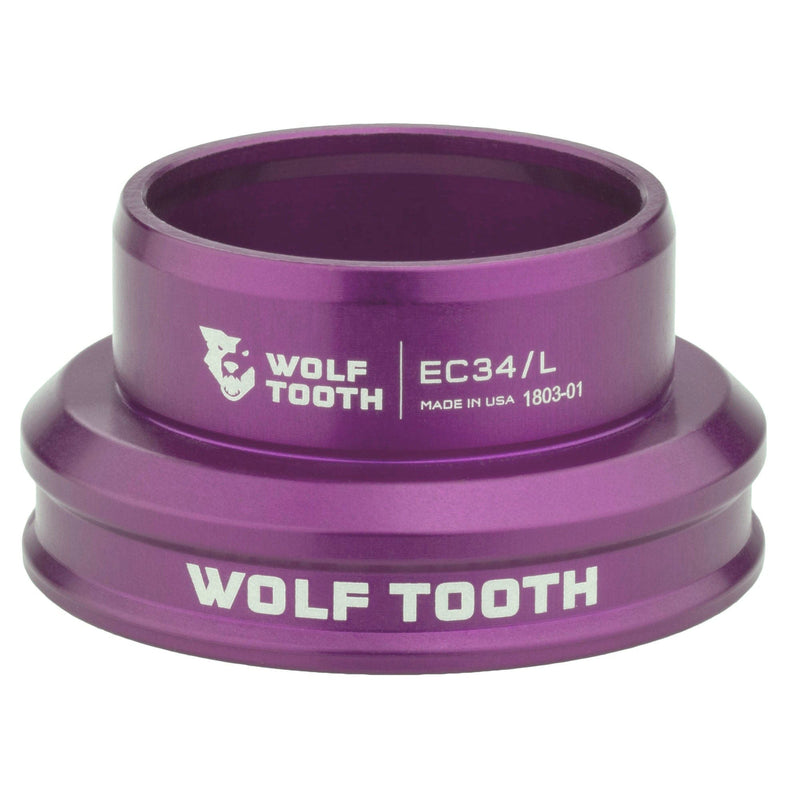 Load image into Gallery viewer, Wolf Tooth Performance EC Headsets - External Cup Lower EC34/30, Orange
