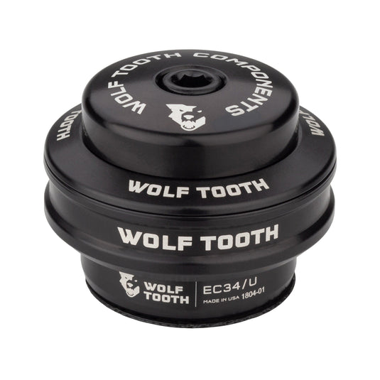 Wolf Tooth Premium Headset - EC34/30 Lower, Blue Stainless Steel Bearings