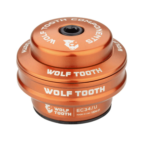 Wolf Tooth Performance EC Headsets - Upper EC34/28.6 16mm Stack, Aluminum, Red