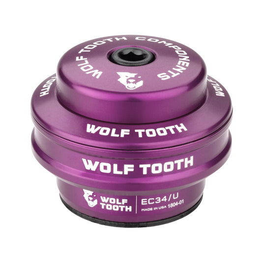 Wolf Tooth Premium Headset - EC49/40 Lower, Black Stainless Steel Bearings