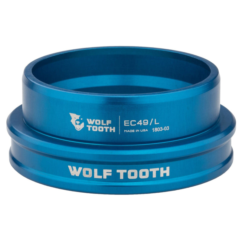 Load image into Gallery viewer, Wolf Tooth Premium Headset - EC49/40 Lower, Red Stainless Steel Bearings
