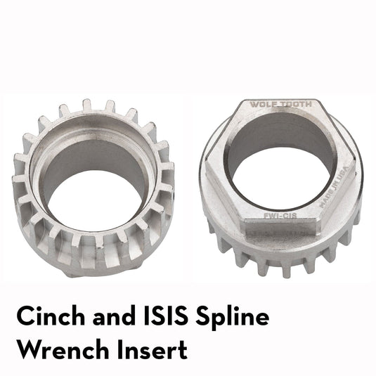 Wolf Tooth Pack Wrench Insert Lockring Light Weight And Compact