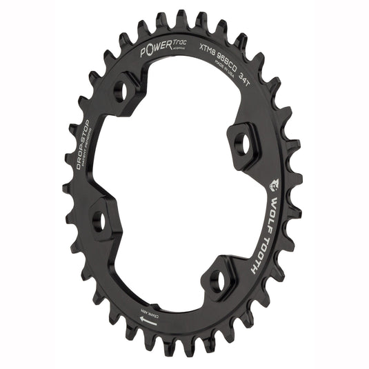 Wolf Tooth Shimano Elliptical Chainring 30t 96 BCD 4-Bolt Alloy M8000 M7000