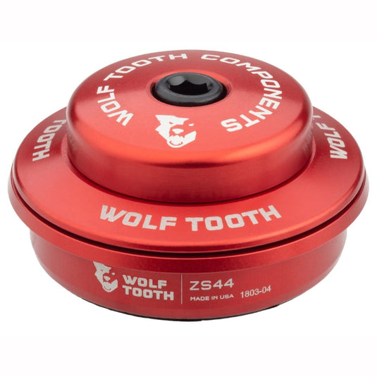 Wolf Tooth Premium Headset - ZS44/28.6 Upper, 25mm Stack, Red