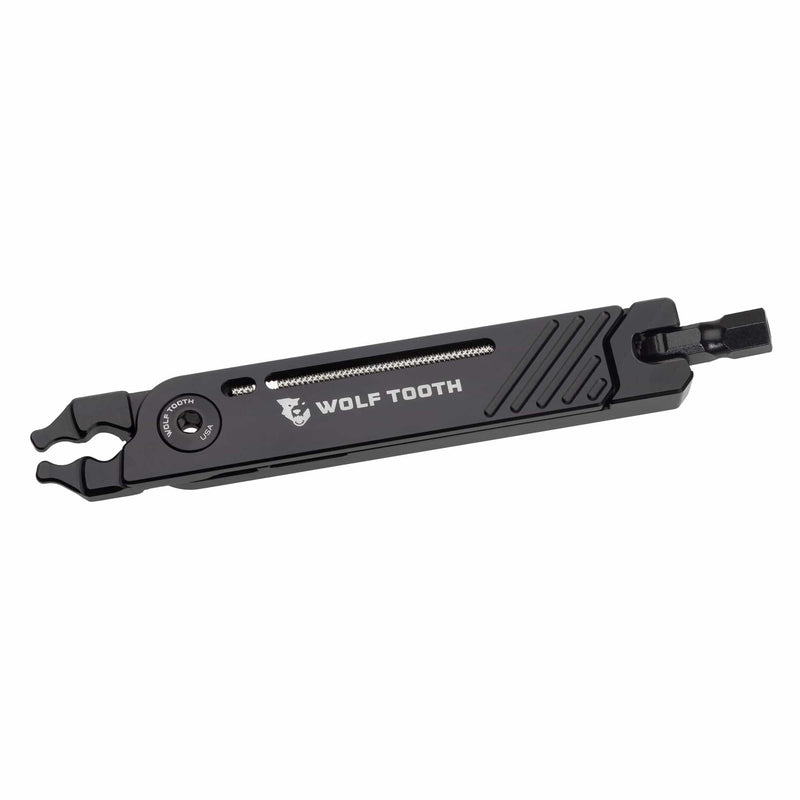 Load image into Gallery viewer, Wolf Tooth 8-Bit Pliers, Black Bolt - 17 Function Bicycle Multi-Tool
