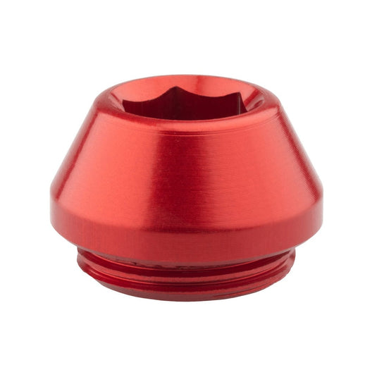 Wolf Tooth 12mm Rear Thru Axle Trainer Axle Cap Torque 1-2Nm max Orange