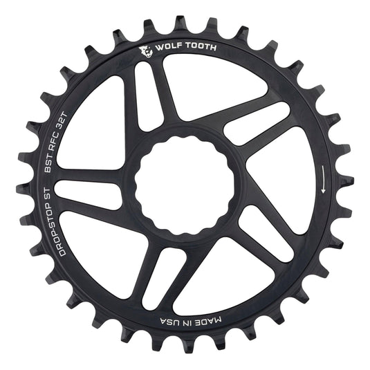 Wolf Tooth Direct Mount Chainring - 32t, RaceFace/Easton CINCH Direct Mount, Drop-Stop B, For Boost Cranks, 3mm Offset,