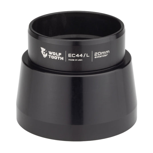 Wolf Tooth Lower Headset Cup Extender - EC49/40 Lower, 10mm, Aluminum, Red