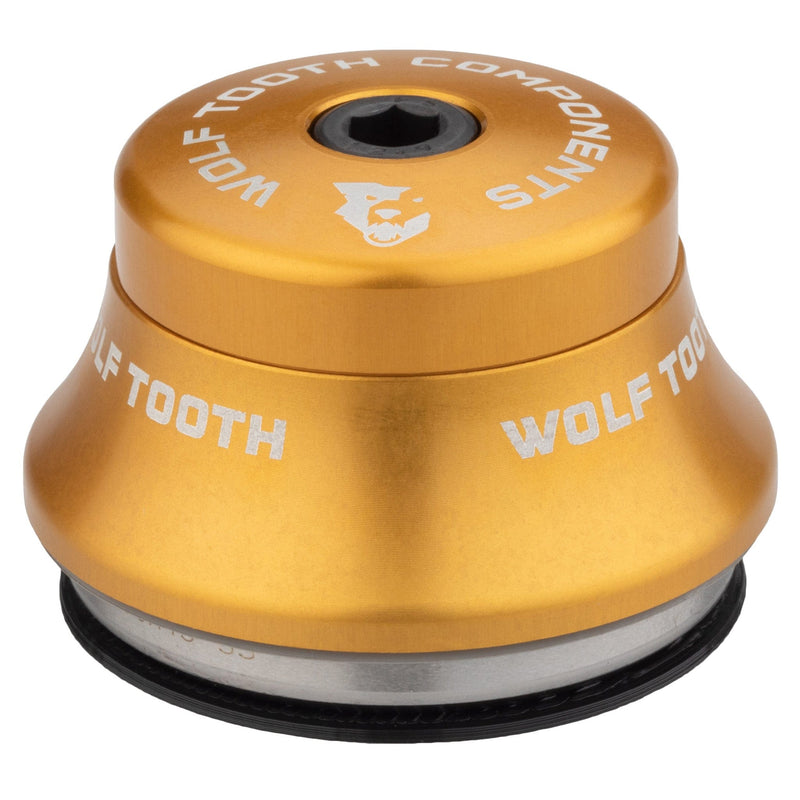 Load image into Gallery viewer, Wolf Tooth Premium IS Headsets - Integrated Standard IS41/28.6, 7mm Stack, Gold
